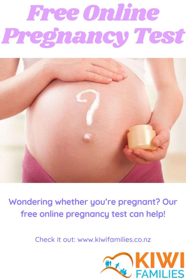 Free Online Pregnancy Quiz  Am I Pregnant? - Kiwi Families