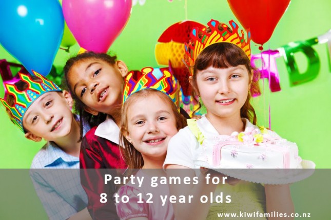 7 Great Party Games For 8 To 12 Year Olds Kiwi Families