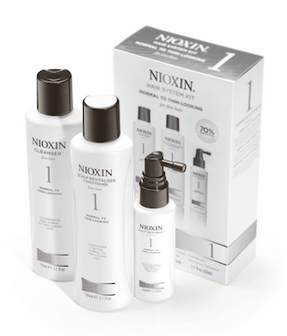 Nioxin hair care