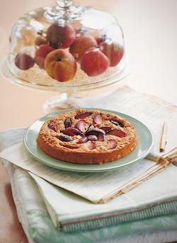 Hazelnut Plum Cake recipe