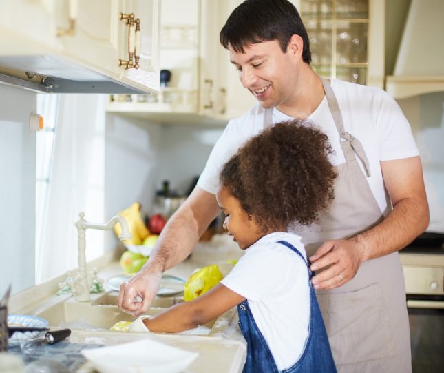 Why household jobs can make your kids happier