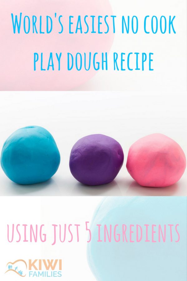 Easiest no cook play dough recipe - Kiwi Families