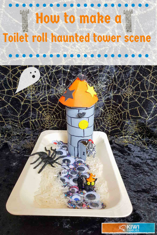 Toilet roll haunted tower